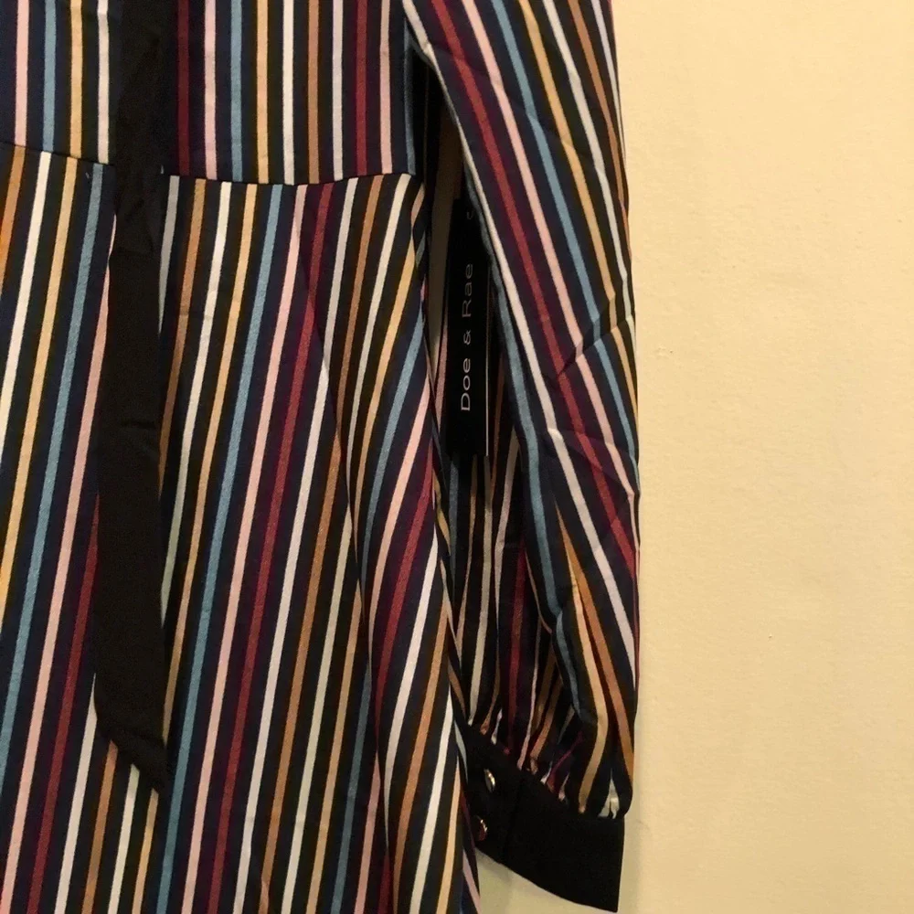 Doe & Rae striped dress NWT - Picture 5 of 7